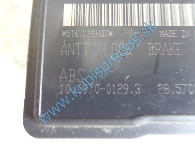 abs pumpa na ford focus 2 1,6i, 10.0970-0129-3